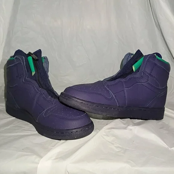 Air Jordan 1 Retro High Zip Blackened Blue - Picture 1 of 10